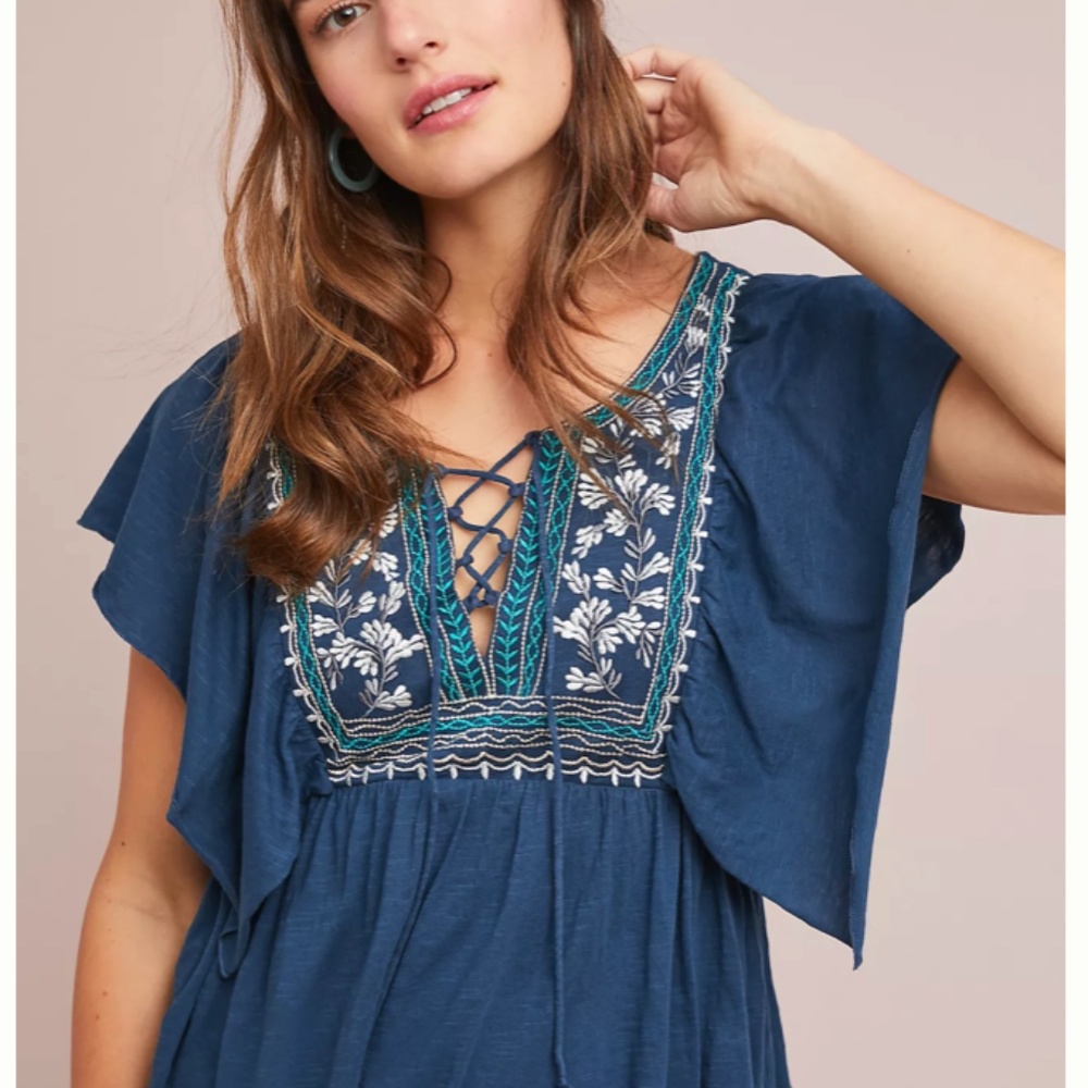 Daphne Embroidered Top - Picture 2 of 3